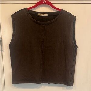 Free People Raw Edge Crop Top